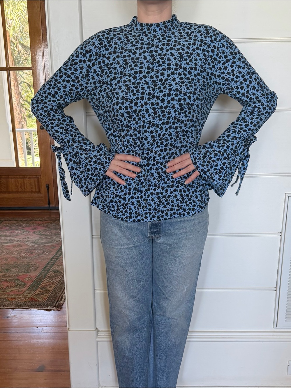 H&M peplum top